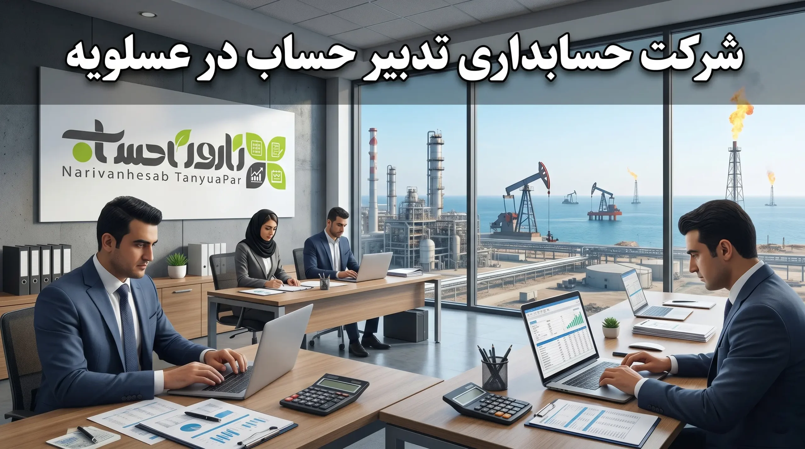 شرکت حسابداری در عسلویه 1405 آدرس + شماره تلفن 4 شرکت حسابداری تدبیر حساب در عسلویه