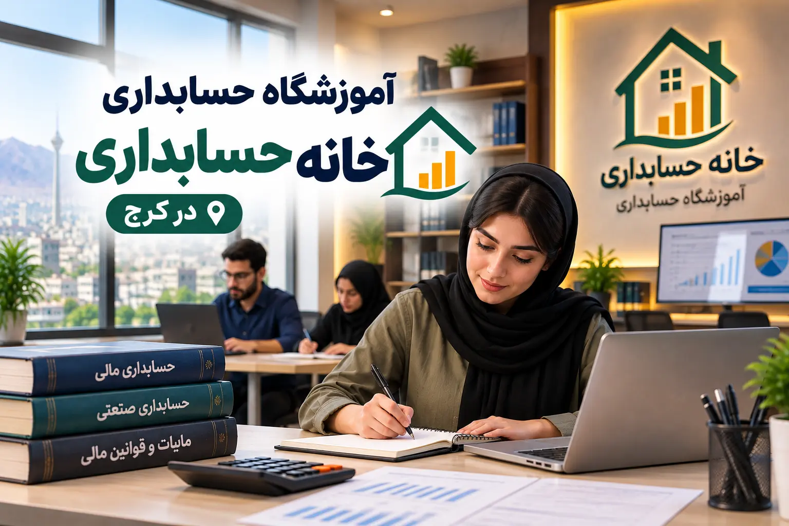 بهترین آموزشگاه حسابداری در کرج | معرفی + مقایسه ۱۴۰۵ 10 آموزشگاه خانه حسابداری در کرج